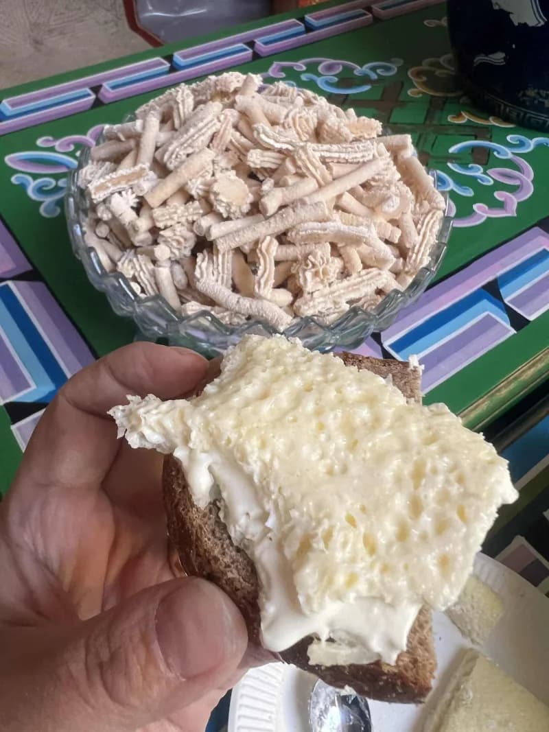 郷土料理とゲルキャンプ